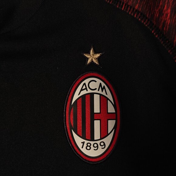 AC Milan 2018-2019 Third Jersey Kit Puma Size M Fly Emirates Serie A Soccer - Picture 6 of 14